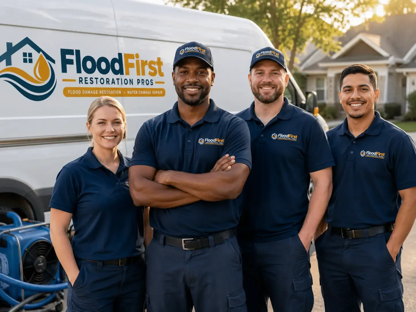 Flood Damage Restoration company in Clarksville, MI