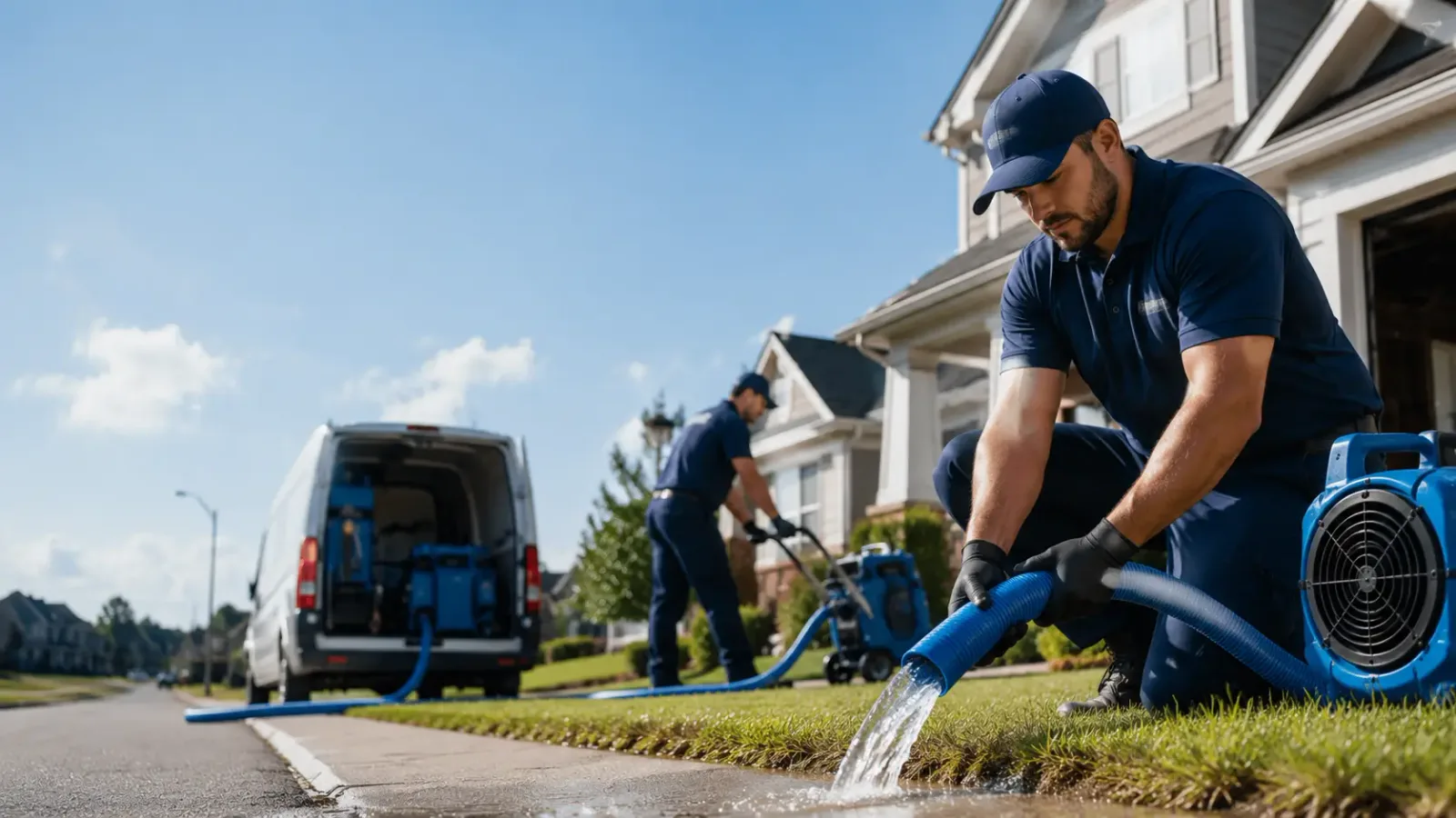 Flood Damage Restoration in Clarksville, MI